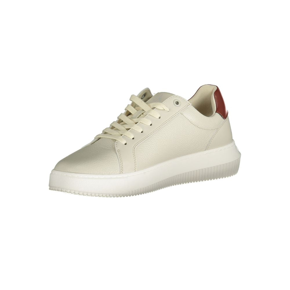 Calvin Klein Gray Polyethylene Men Sneaker