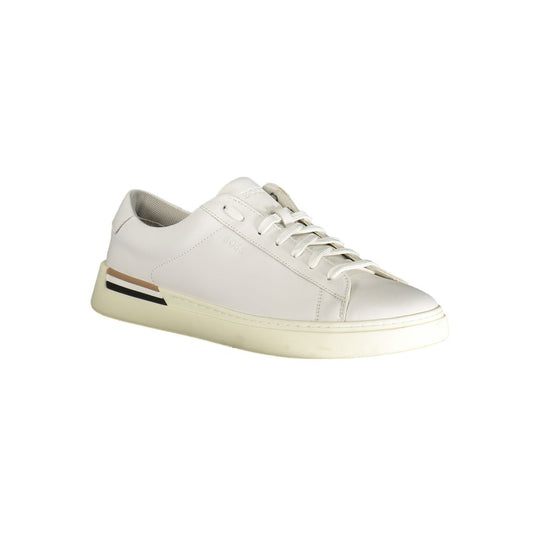 Hugo Boss White Polyethylene Men Sneaker