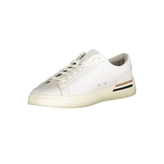 Hugo Boss White Polyethylene Men Sneaker