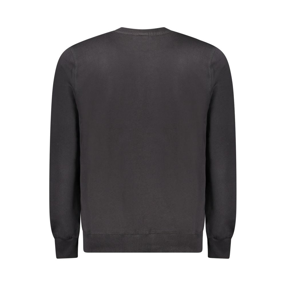 North Sails Black Cotton Men Sweater