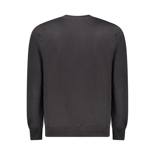 North Sails Black Cotton Men Sweater