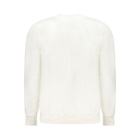 North Sails White Cotton Men Sweater