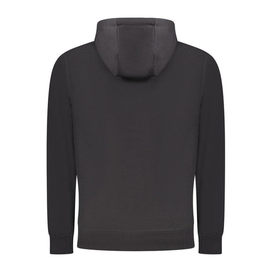 North Sails Black Cotton Men Sweater