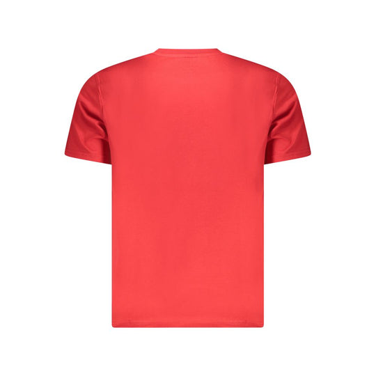 North Sails Red Cotton Men T-Shirt