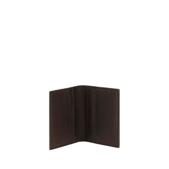 Ferragamo Gancini leather Card Holder