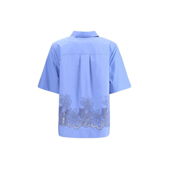 P.A.R.O.S.H. Short sleeves embroidered Shirt