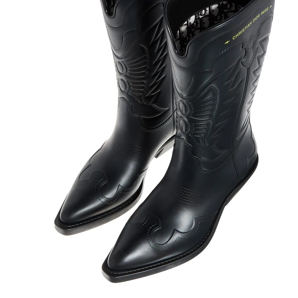 Dior Black Leather Boot - ACCEXO