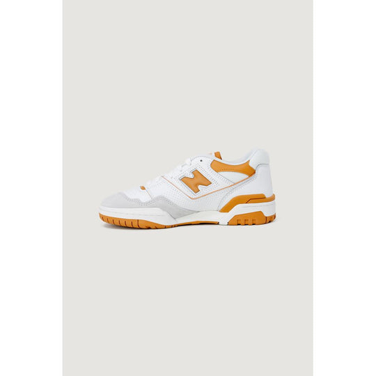 New Balance Orange Synthetic Leather Sneaker