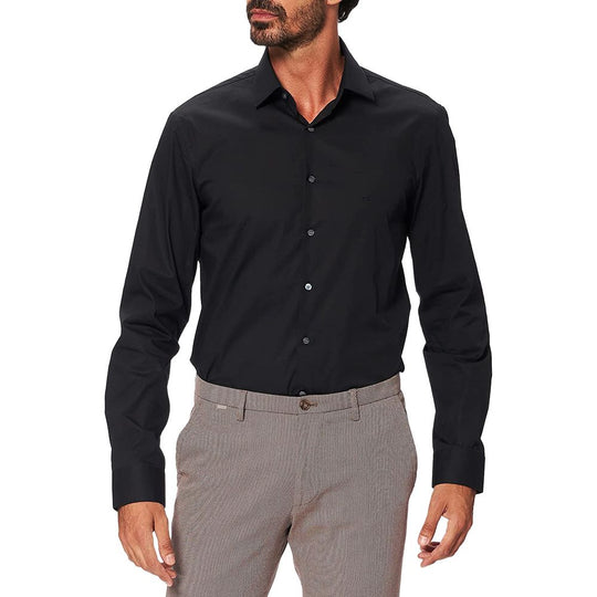 Calvin Klein Black Cotton Shirt