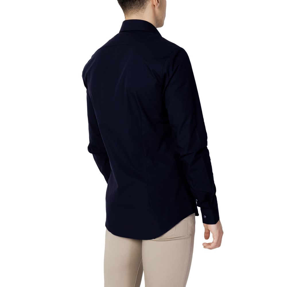 Calvin Klein Blue Cotton Shirt