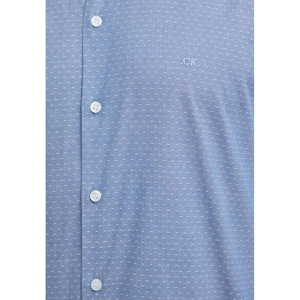 Calvin Klein Light Blue Cotton Shirt