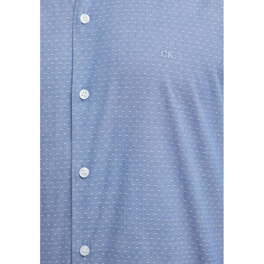 Calvin Klein Light Blue Cotton Shirt