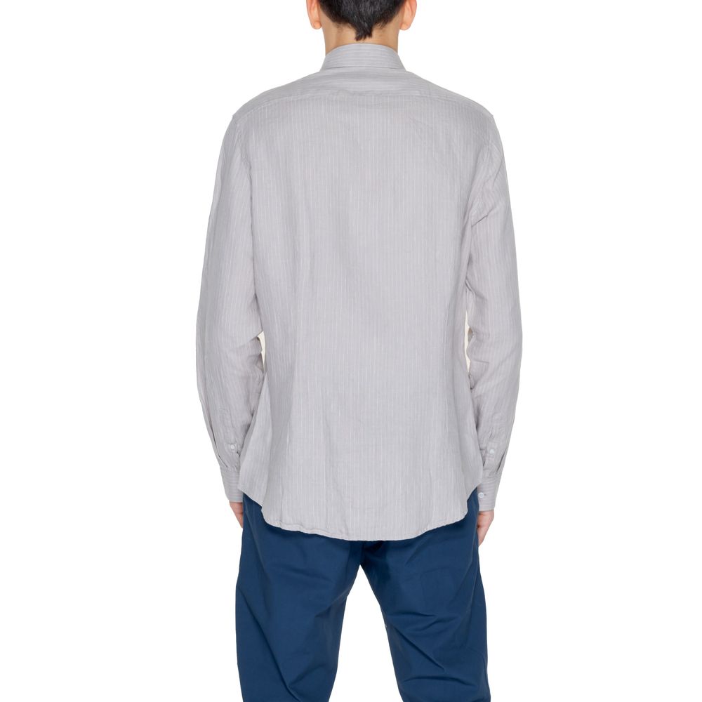 Calvin Klein Beige Linen Shirt - ACCEXO