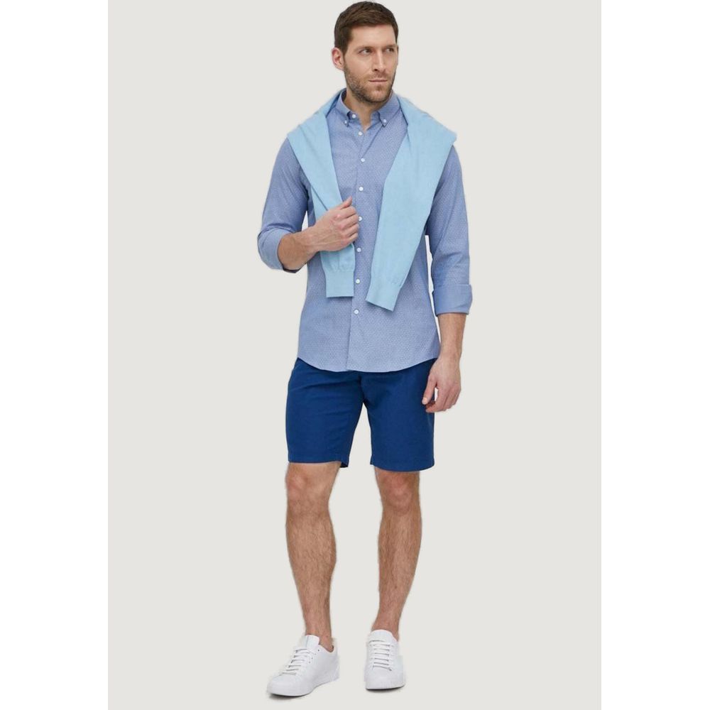 Calvin Klein Light Blue Cotton Shirt