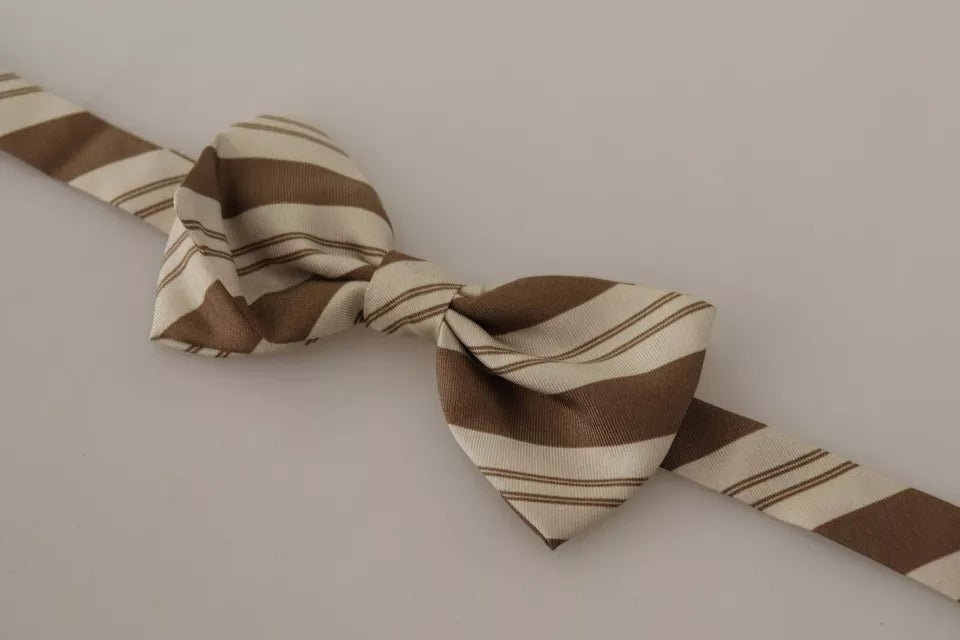 Dolce & Gabbana Multicolor Patterned Adjustable Neck Bow Tie Men - ACCEXO