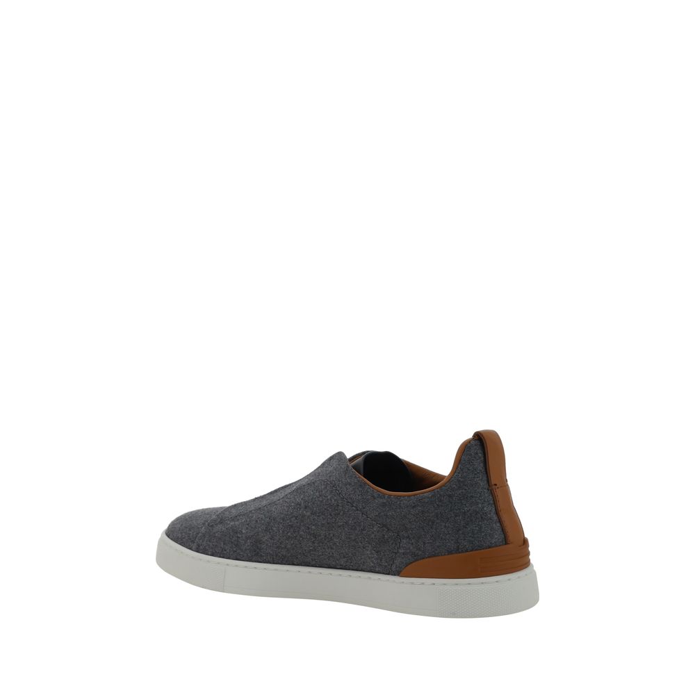 ZEGNA Triple Stitch Sneakers