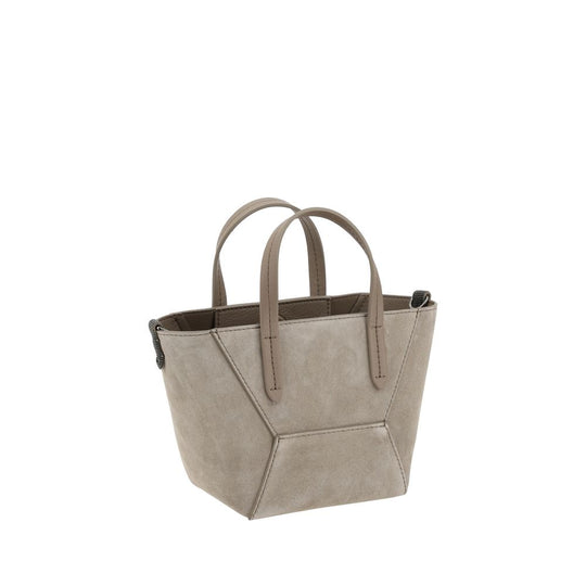 Brunello Cucinelli Suede Shoulder Bag