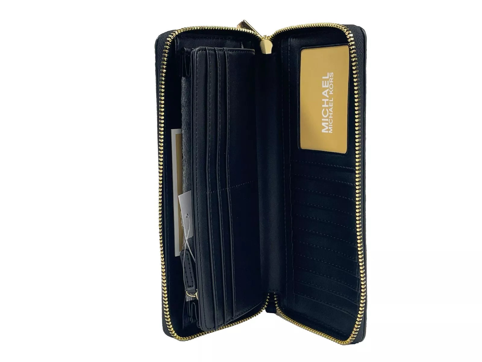 Michael Kors Jet Set Animal Print Continental Wristlet Wallet - ACCEXO