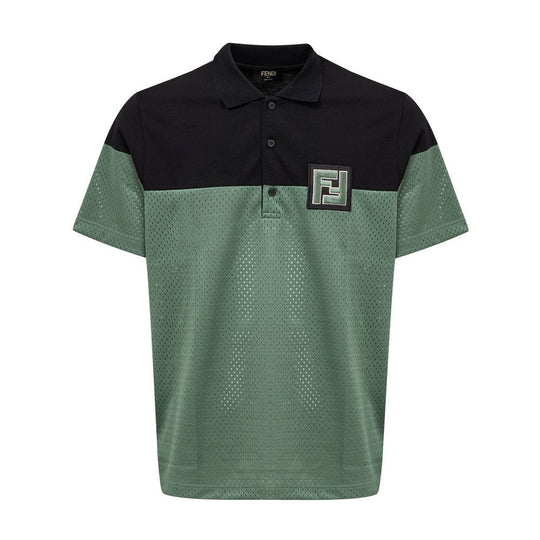 Fendi Multicolor 67 Cotton Polo Shirt