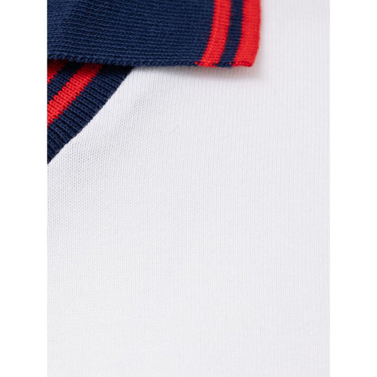 Fendi White Cotton Polo Shirt