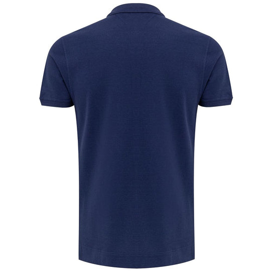 Fendi Navy Blue Cotton Polo Shirt