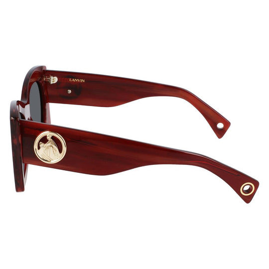 Lanvin Red Acetate Sunglasses