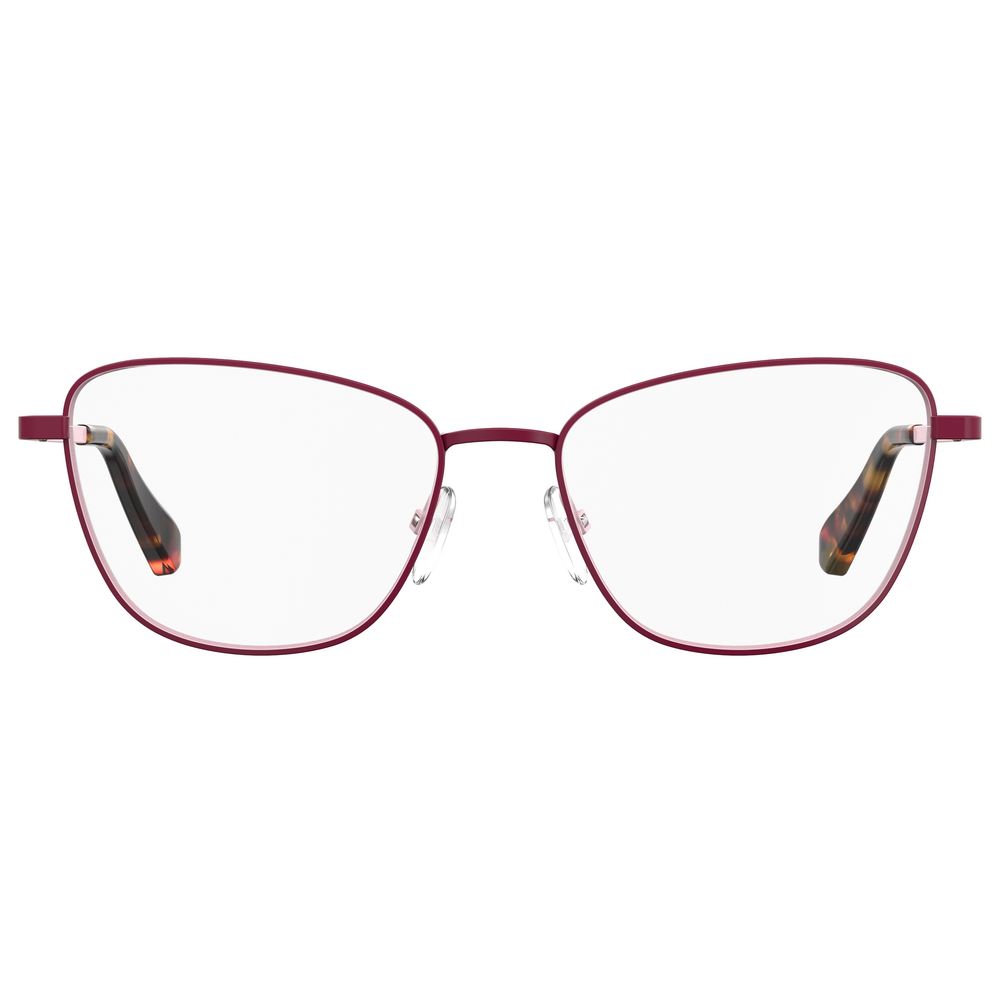 Love Moschino Red Metal Frames