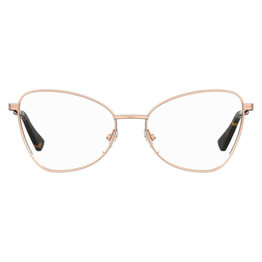 Moschino Gold Metal Frames