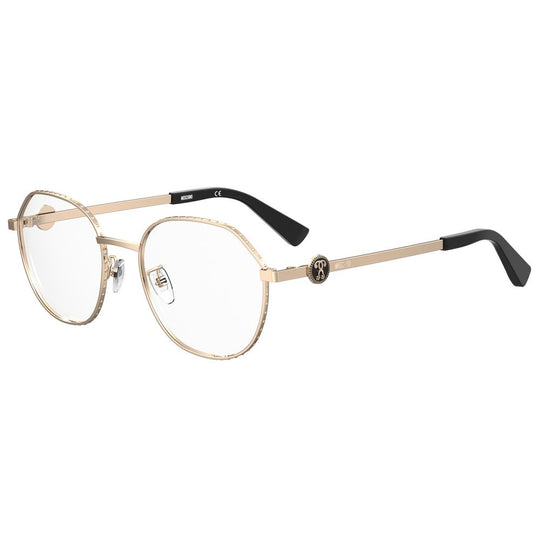 Moschino Rose Gold Metal Frames