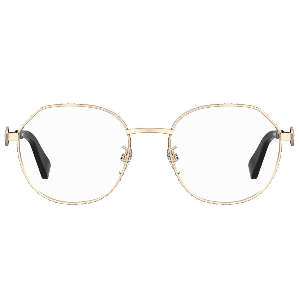 Moschino Rose Gold Metal Frames