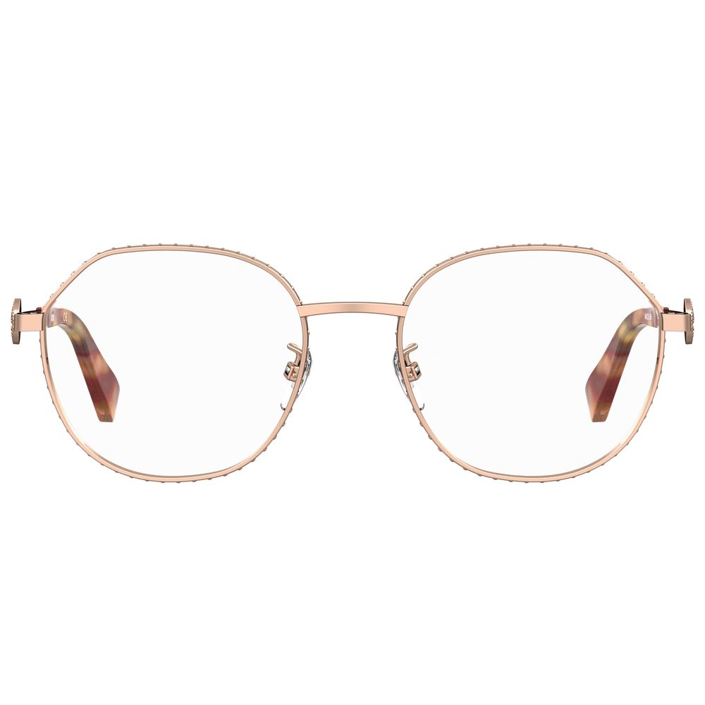 Moschino Gold Metal Frames