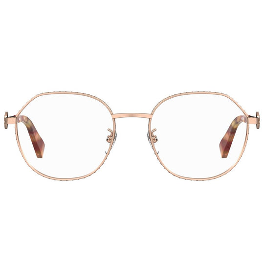 Moschino Gold Metal Frames