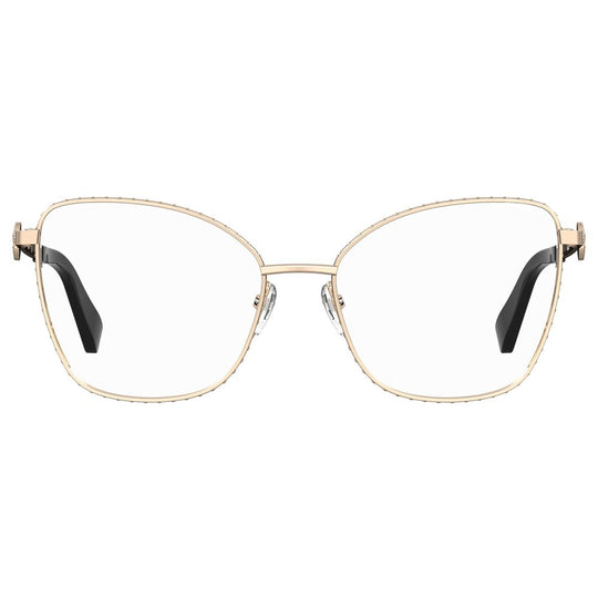 Moschino Rose Gold Metal Frames