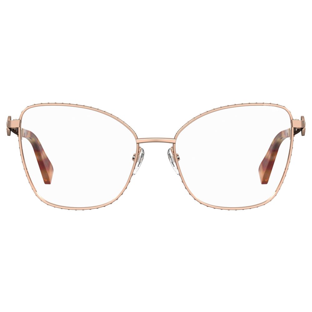 Moschino Gold Metal Frames