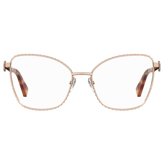 Moschino Gold Metal Frames