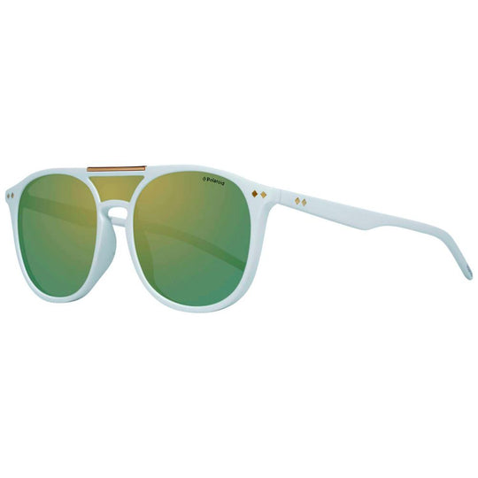 Polaroid White Plastic Sunglasses