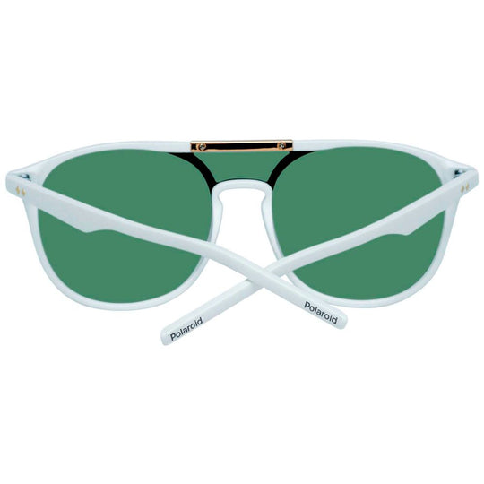 Polaroid White Plastic Sunglasses