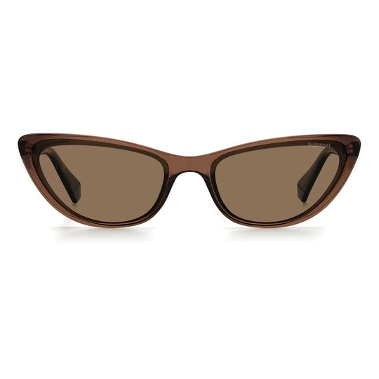 Polaroid Brown Plastic Sunglasses