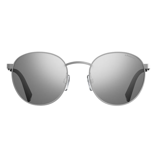 Polaroid Silver Metal Sunglasses