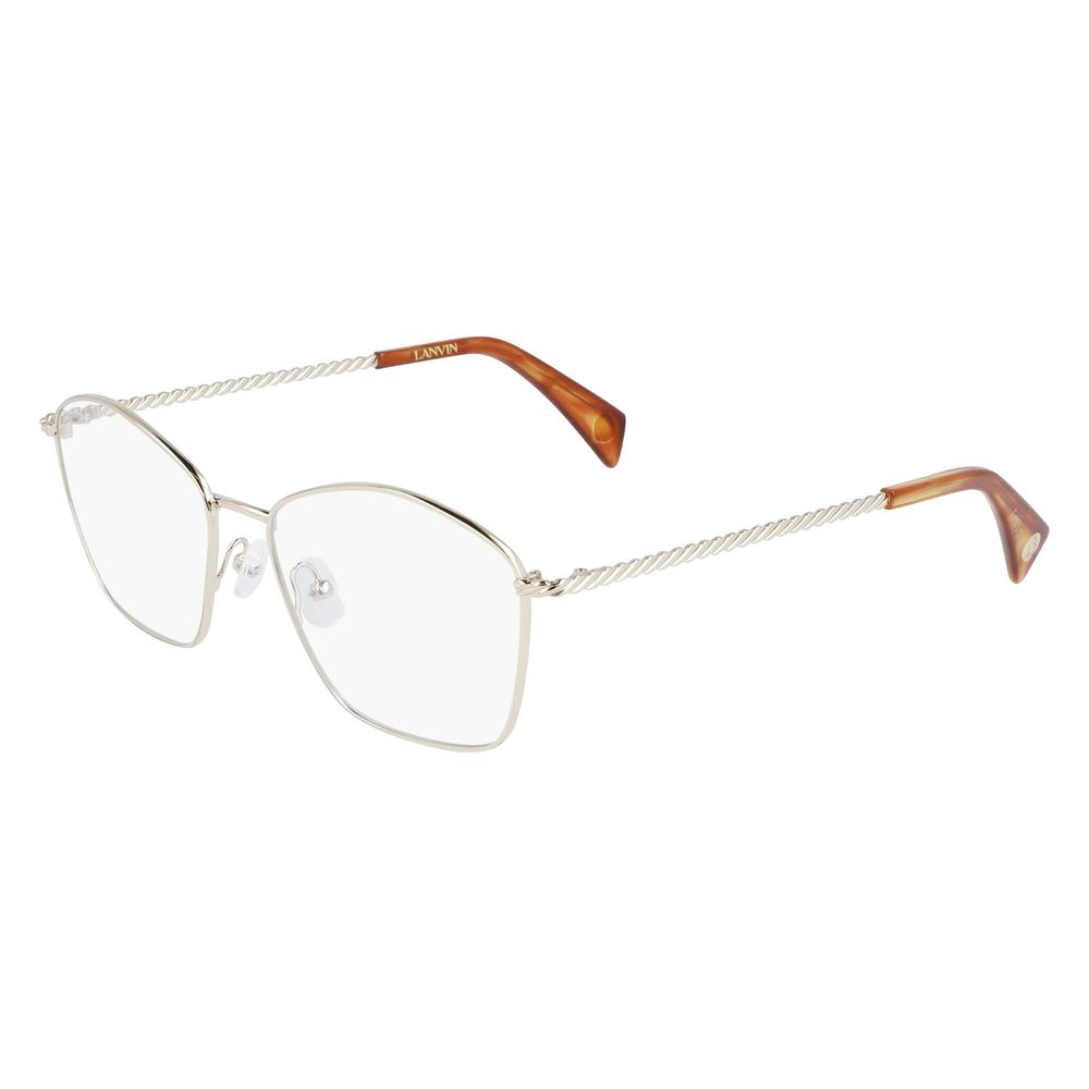 Lanvin Yellow Metal Frames