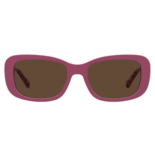 Love Moschino Fuchsia Acetate Sunglasses