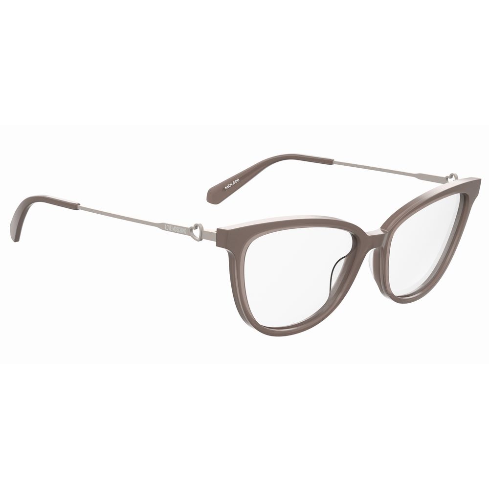 Love Moschino Brown Acetate Frames