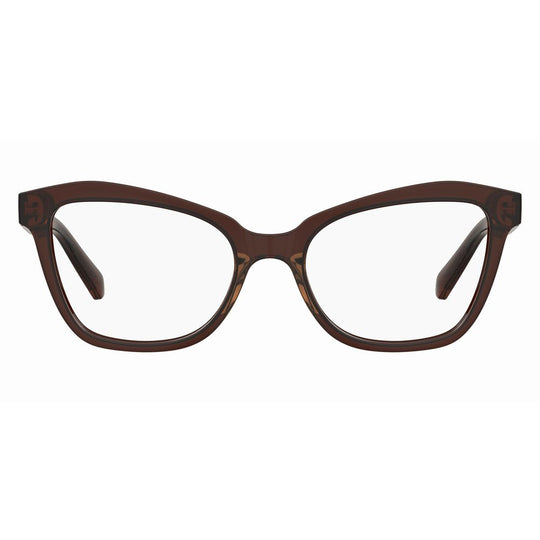 Love Moschino Brown Acetate Frames