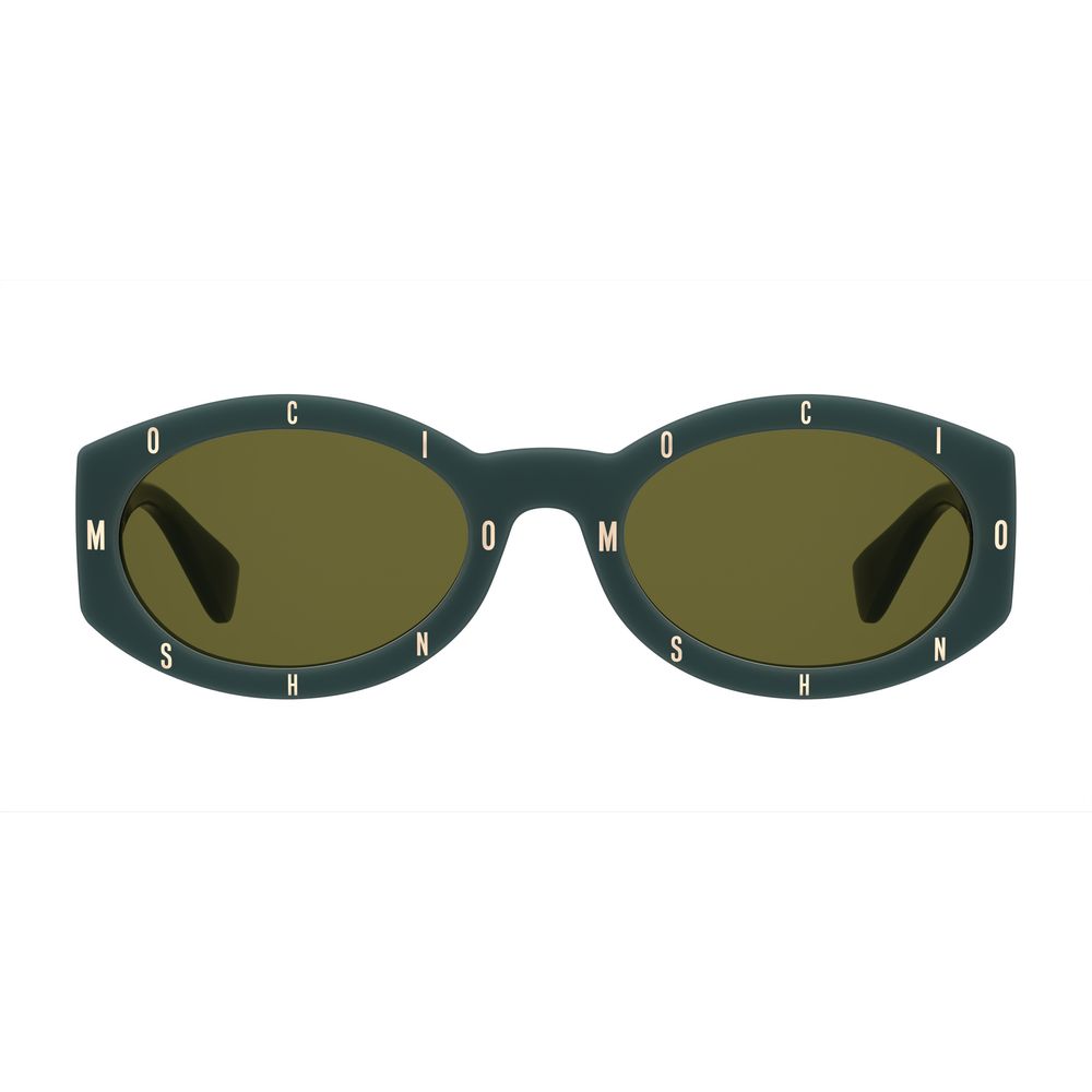 Moschino Green Acetate Sunglasses