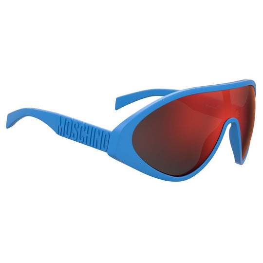 Moschino Blue Resin Sunglasses