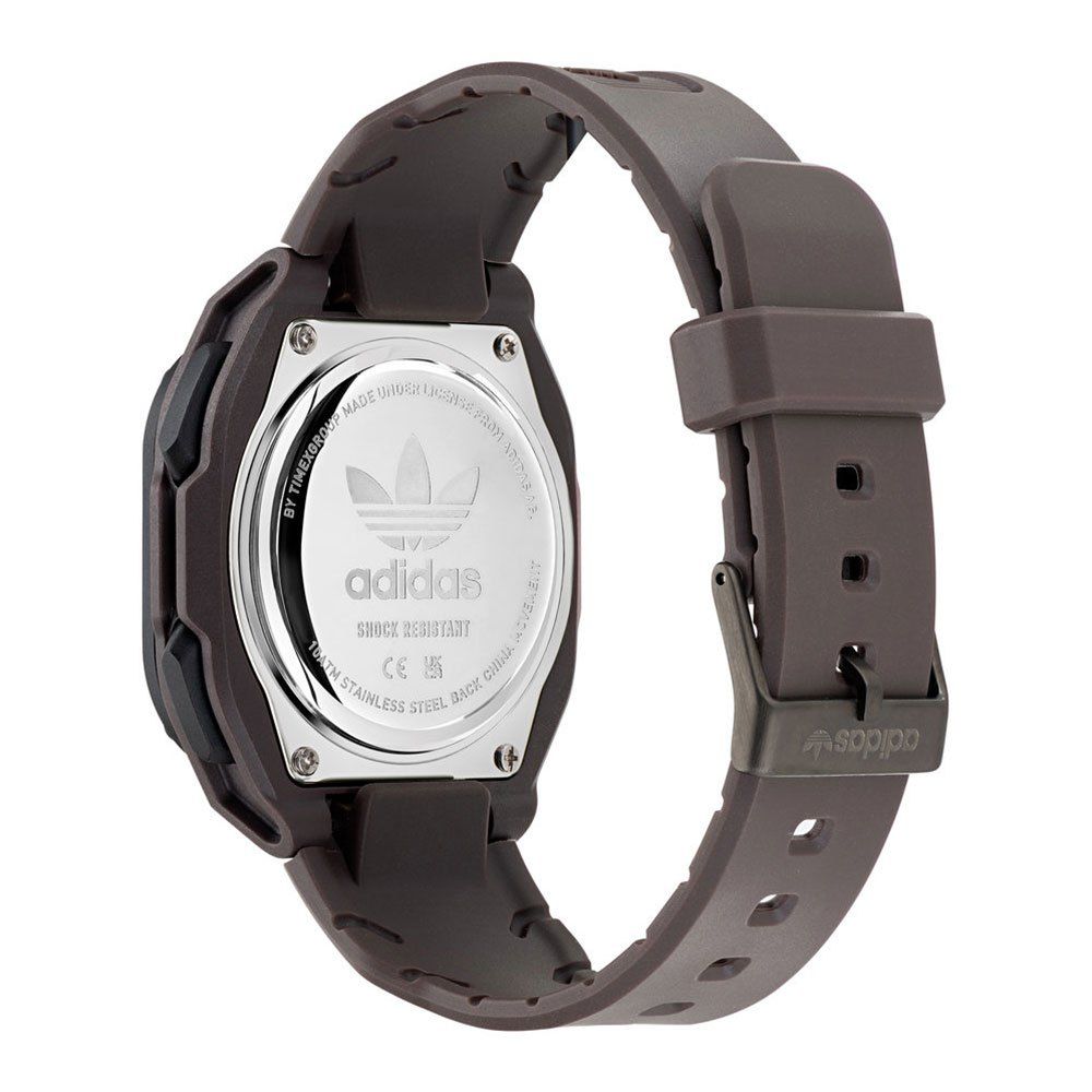 Adidas Brown Silicone Watch