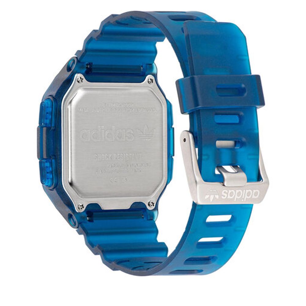 Adidas Blue Resin Watch