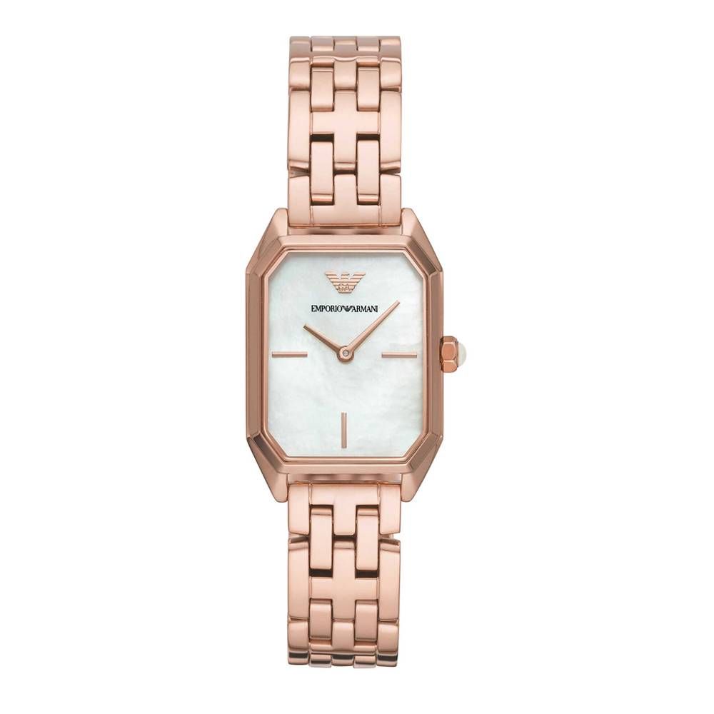 Armani Rose Gold Steel Watch - ACCEXO