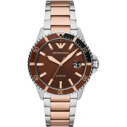 Armani Multicolor Stainless Steel Watch