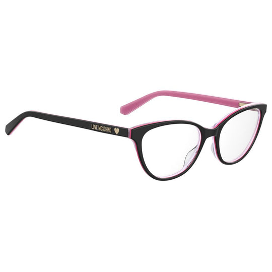 Love Moschino Black Acetate Frames